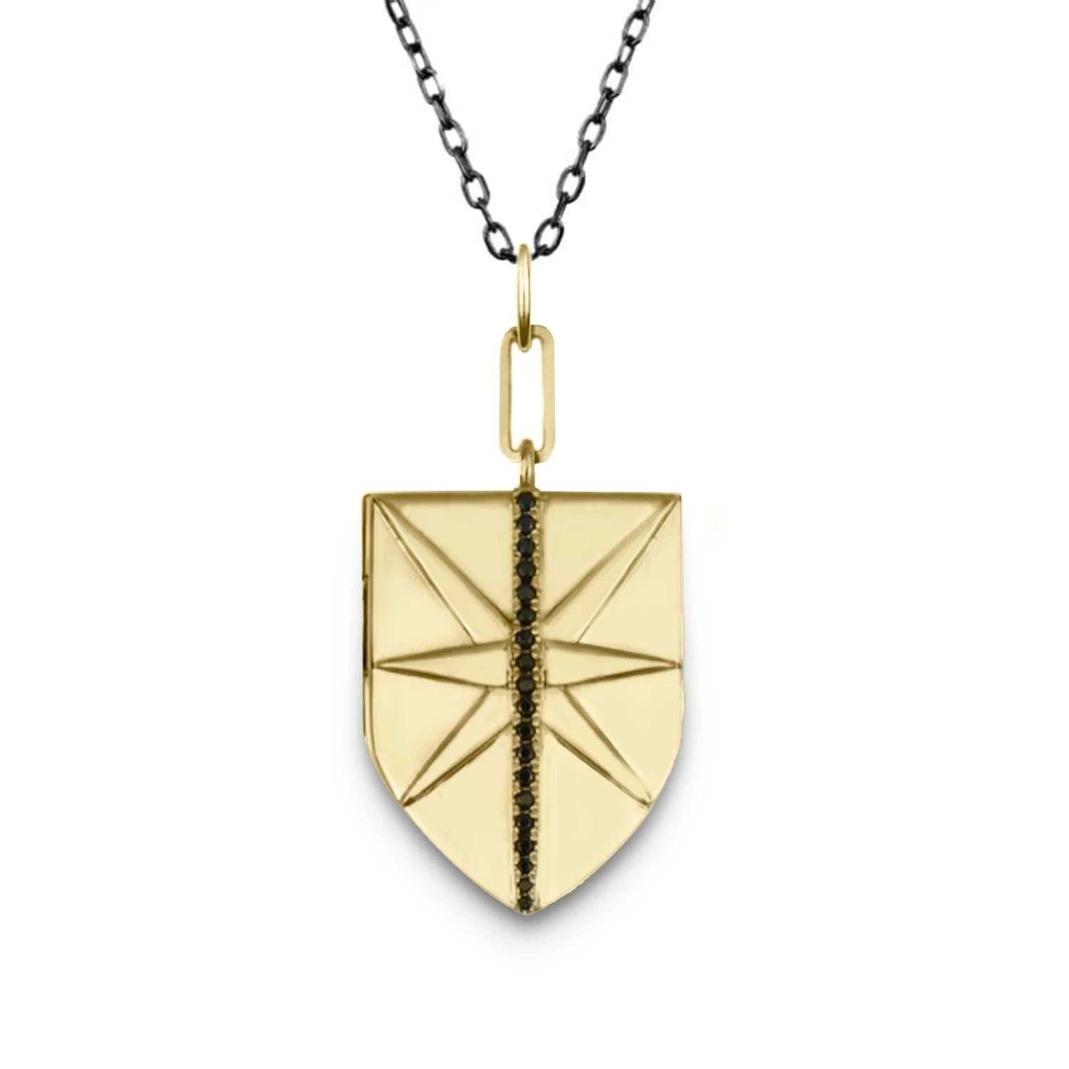 Collier Bouclier porte-photo en or 14K, argent sterling et saphirs Collier Bouclier Porte-photo En Or 14K, Argent Sterling Et Saphirs -Mathieu Blan Chard Soldes collier bouclier porte photo et noir en or 14k argent sterling et saphirs noirs mathieu blanchard mathieu blanchard 39591672185080 scaled