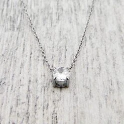 Collier Classique En Acier -Mathieu Blan Chard Soldes collier classique en acier argent mathieu blanchard pendants mathieu blanchard 40444923674872