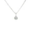 Collier Classique En Argent Sterling