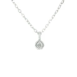 Collier Classique En Argent Sterling