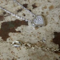 Collier Coeur En Or 10K 4 Collier Coeur En Or 10K -Mathieu Blan Chard Soldes collier coeur cz en or jaune blanc ou rose 10k 29649810784423