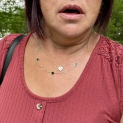 Collier Coeur En Or 10K 10 Collier Coeur En Or 10K -Mathieu Blan Chard Soldes collier coeur cz en or jaune blanc ou rose 10k 36297174089976