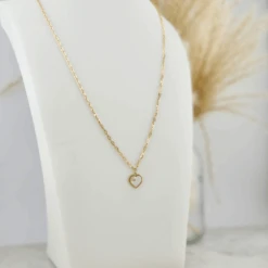Collier Coeur Nacré En Or 10K -Mathieu Blan Chard Soldes collier coeur nacre en or 10k ar80 36 collier coeur en nacre en or 10k bijouterie mathieu blanchard mathieu blanchard joaillerie 1170887420