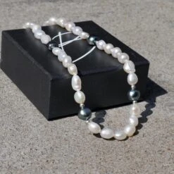 Collier De Perles Baroques Sérénité Et Argent Sterling 5 Collier De Perles Baroques Sérénité Et Argent Sterling -Mathieu Blan Chard Soldes collier de perles baroques serenite et argent sterling mathieu blanchard mathieu blanchard 39472447848696