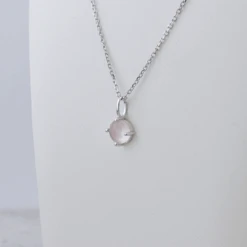 Collier En Argent Sterling Et Quartz Rose 5 Collier En Argent Sterling Et Quartz Rose -Mathieu Blan Chard Soldes collier en argent sterling et quartz rose argent sterling mathieu blanchard collier en argent sterling et quartz rose mathieu blanchard mathieu blanchard joaillerie 43614905041144