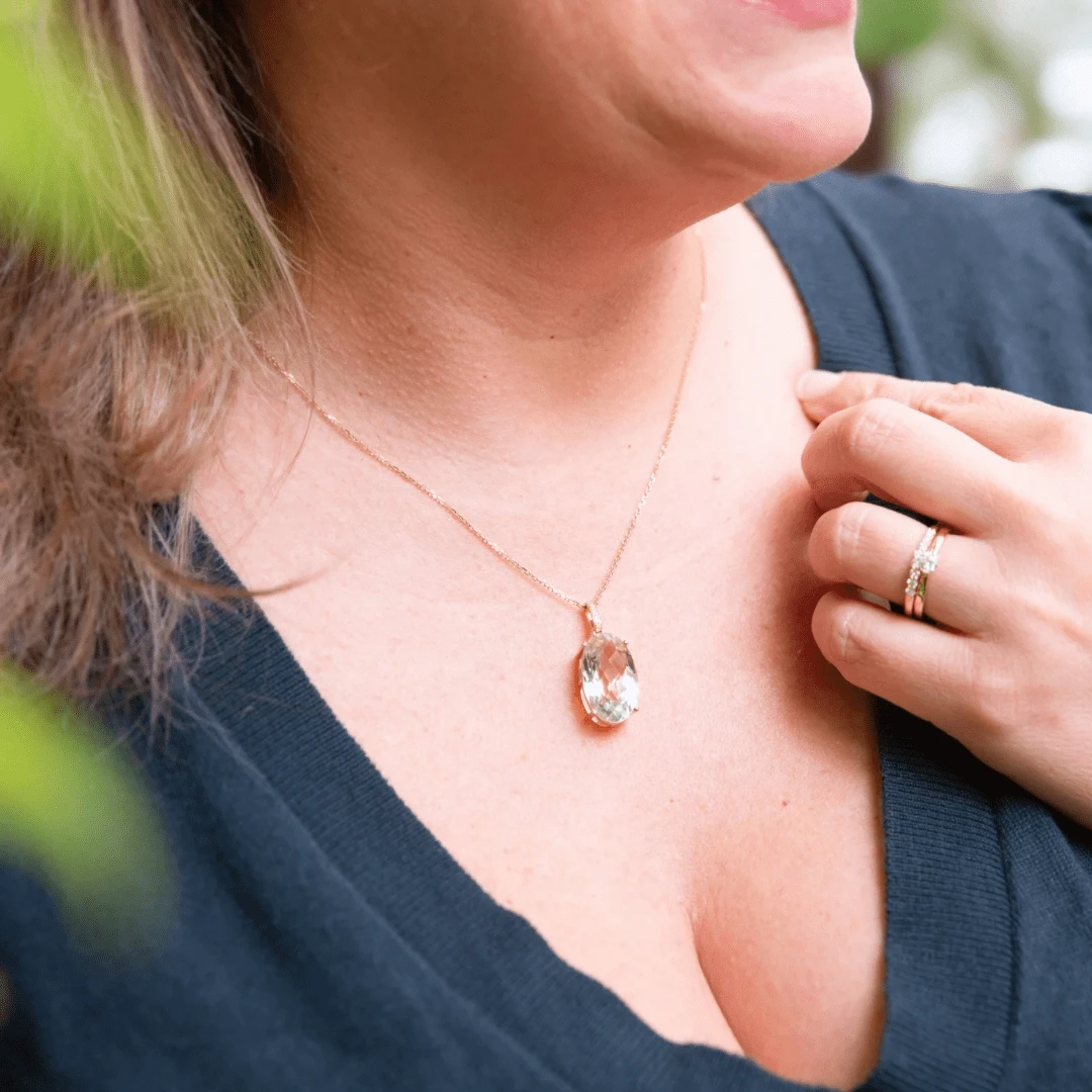 Collier en or 14K, diamants et améthyste verte Collier En Or 14K, Diamants Et Améthyste Verte -Mathieu Blan Chard Soldes collier en or 14k diamants et amethyste verte or 14k mathieu blanchard collier en or 14k perle diamants et amethyste mathieu blanchard mathieu blanchard joaillerie 43845069439224