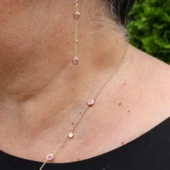 Collier En Or 14K Serti De Diamants Et Tourmaline -Mathieu Blan Chard Soldes collier en or 14k serti de diamants et tourmaline mathieu blanchard mathieu blanchard 39335494254840