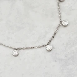 Collier En Or 14K Serti De Moissanites 4 Collier En Or 14K Serti De Moissanites -Mathieu Blan Chard Soldes collier en or 14k serti de moissanites mathieu blanchard collier avec moissanites scintillant en or 10k et moissanites mathieu blanchard mathieu blanchard joaillerie 43362195210488