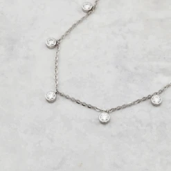 Collier En Or 14K Serti De Moissanites 5 Collier En Or 14K Serti De Moissanites -Mathieu Blan Chard Soldes collier en or 14k serti de moissanites mathieu blanchard collier avec moissanites scintillant en or 10k et moissanites mathieu blanchard mathieu blanchard joaillerie 43362195407096