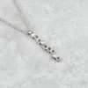 Collier Geometrica En Argent Sterling Et Diamants