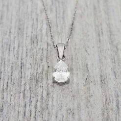 Collier Goutte En Acier