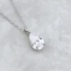 Collier Goutte En Argent Sterling