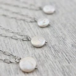 Collier Pleine Lune En Acier Et Perle -Mathieu Blan Chard Soldes collier pleine lune en acier et perle mathieu blanchard pendants mathieu blanchard 40585564061944