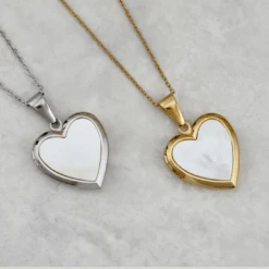 Collier Porte-photos Coeur En Acier 4 Collier Porte-photos Coeur En Acier -Mathieu Blan Chard Soldes collier porte photos coeur en acier mathieu blanchard collier porte photos coeur en nacre de perle en acier inox mathieu blanchard joaillerie 1170887462