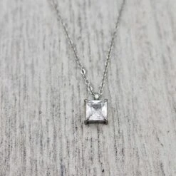 Collier Princesse En Acier -Mathieu Blan Chard Soldes collier princesse en acier argent mathieu blanchard pendants mathieu blanchard 40444752527608