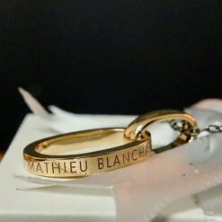 Collier Union En Argent Sterling Et Or 14K