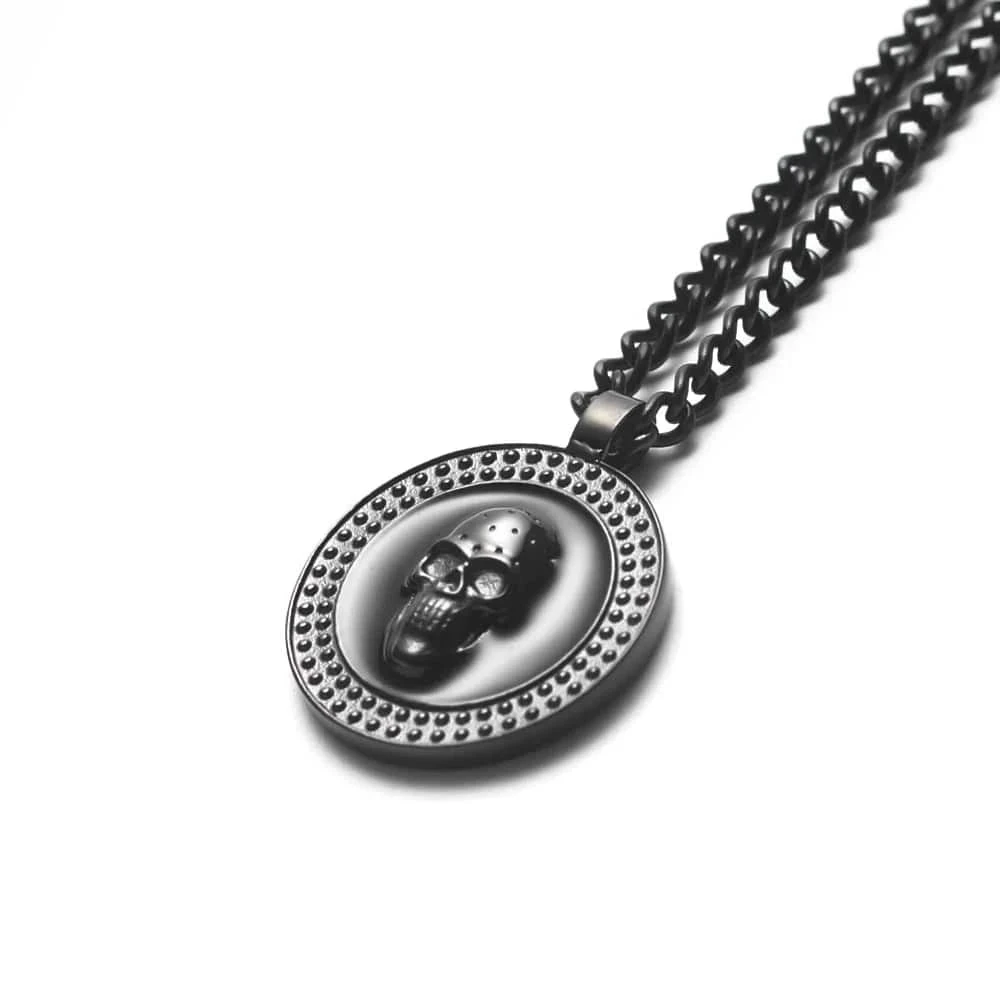 Collier Vulcan en acier Collier Vulcan En Acier -Mathieu Blan Chard Soldes collier vulcan en acier skeletonhd collier tete de mort vulcan en acier inox pour homme mathieu blanchard mathieu blanchard joaillerie 1170887101