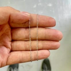 Chaine Singapour En Argent Sterling Ou Or 10K -Mathieu Blan Chard Soldes colliers chaine singapour en argent sterling ou or 10k 39126724313336