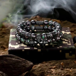 Duo De Bracelets Dark Force