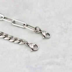 Duo De Bracelets Paperclip En Acier 2 Duo De Bracelets Paperclip En Acier -Mathieu Blan Chard Soldes duo de bracelets paperclip en acier mathieu blanchard duo de bracelets paperclip en acier inox mathieu blanchard mathieu blanchard joaillerie 43133047636216