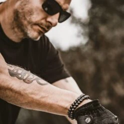 Duo De Bracelets Phantom -Mathieu Blan Chard Soldes duo de bracelets phantom skeletonhd phantomstack duo de bracelets tetes de mort phantom mathieu blanchard mathieu blanchard joaillerie 1176000746