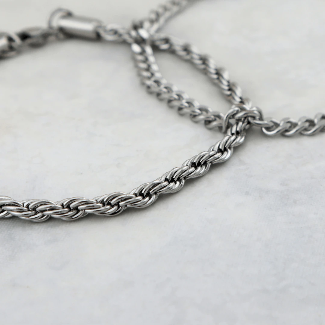 Duo de bracelets Torsade & Gourmette en acier Duo De Bracelets Torsade & Gourmette En Acier -Mathieu Blan Chard Soldes duo de bracelets torsade gourmette en acier mathieu blanchard pdum14278s duo de bracelets torsade gourmette 4 5mm en acier inox mathieu blanchard mathieu blanchard joaillerie 1170887138