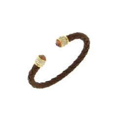 Bracelet Bella Avec Swarovski -Mathieu Blan Chard Soldes fervor montreal brun bracelet bella avec swarovski 36300567511288