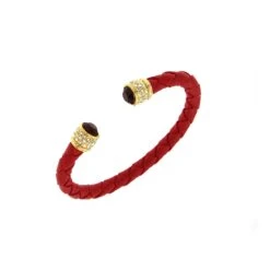 Bracelet Bella Avec Swarovski -Mathieu Blan Chard Soldes fervor montreal rouge bracelet bella avec swarovski 36300556435704