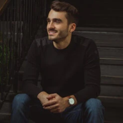 Montre Chrono William En Cuir Tan -Mathieu Blan Chard Soldes haydn montre chrono william en cuir tan 36170107388152