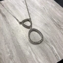 Collier En Argent 925 Et Marcassites -Mathieu Blan Chard Soldes larus argent 925 16 pouces collier en argent 925 et marcassites 20991206359207