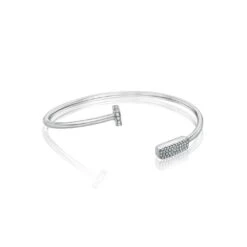Bracelet Clou En Argent Sterling