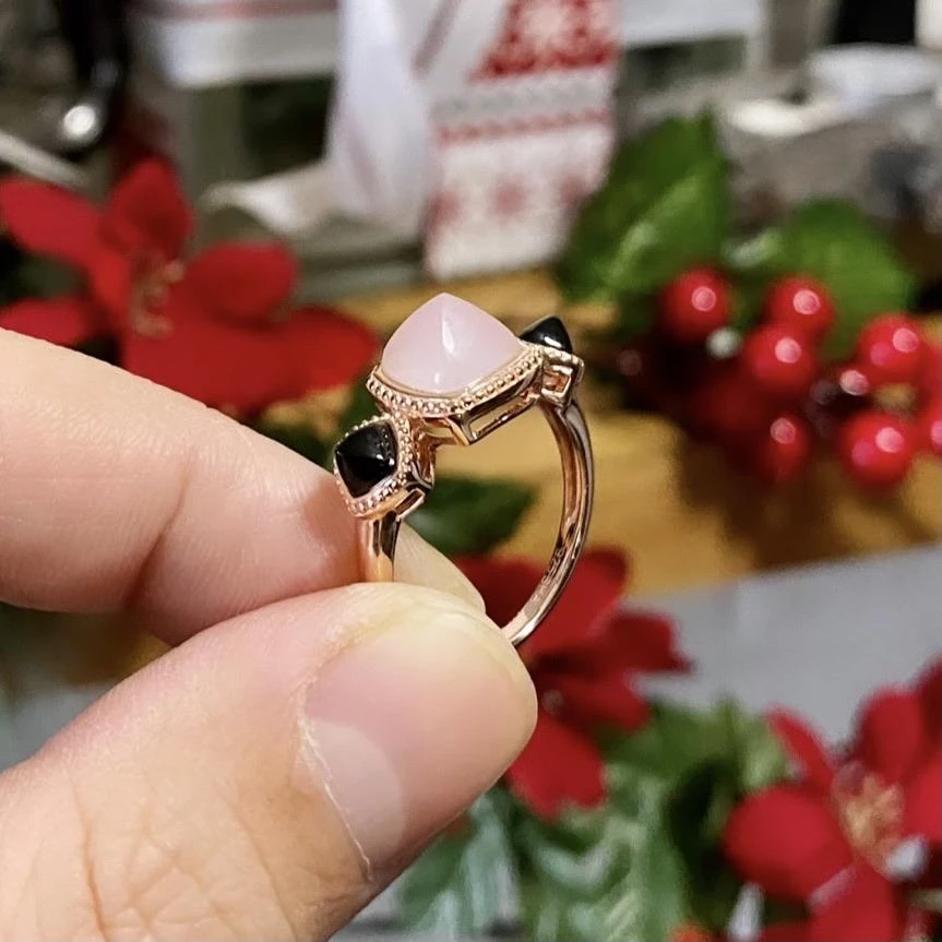 Bague Punk doux agate noire et rose en argent 925 plaqué or rose Bague Punk Doux Agate Noire Et Rose En Argent 925 Plaqué Or Rose -Mathieu Blan Chard Soldes larus bague punk doux agate noire et rose en argent 925 plaque or rose 22249361211559