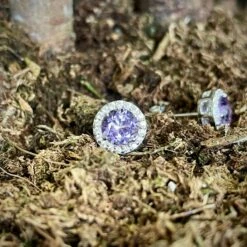 Boucles D'oreilles En Argent Sterling Serties D'améthystes 2 Boucles D'oreilles En Argent Sterling Serties D'améthystes -Mathieu Blan Chard Soldes larus boucles d oreilles boucles d oreilles en argent sterling serties d amethystes 37486809907448