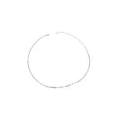 Collier Chaîne Et Tennis En Argent Sterling