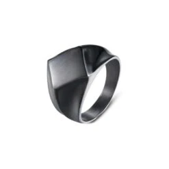 Bague La Corsé En Acier -Mathieu Blan Chard Soldes mathieu blanchard bague grandeur 8 noir bague la corse en acier 22642236326055