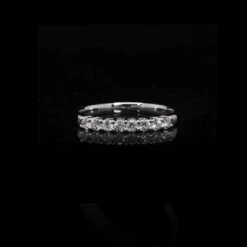 Bague Semi-éternité à 8 Moissanites En Or 10K 13 Bague Semi-éternité à 8 Moissanites En Or 10K -Mathieu Blan Chard Soldes mathieu blanchard bagues bague semi eternite a 8 moissanites en or blanc 10k 37944686575864