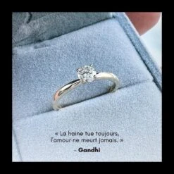 Bague Solitaire Classique En Or 10K Et Moissanite 0,5 Ct 7 Bague Solitaire Classique En Or 10K Et Moissanite 0,5 Ct -Mathieu Blan Chard Soldes mathieu blanchard bagues bague solitaire classique en or 10k et moissanite 38997345304824