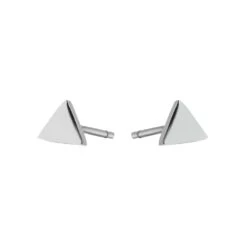 Boucles D'oreilles Triangles En Acier