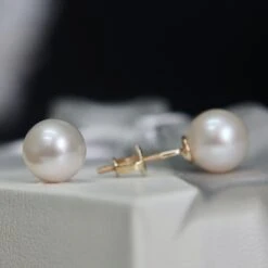 Boucles D’oreilles Perles D’eau Douce Et Or 14K -Mathieu Blan Chard Soldes mathieu blanchard boucles d oreilles perles d eau douce et or 14k 38990626193656