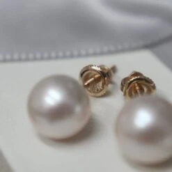 Boucles D’oreilles Perles D’eau Douce Et Or 14K -Mathieu Blan Chard Soldes mathieu blanchard boucles d oreilles perles d eau douce et or 14k 38990626324728