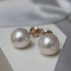 Boucles D’oreilles Perles D’eau Douce Et Or 14K -Mathieu Blan Chard Soldes mathieu blanchard boucles d oreilles perles d eau douce et or 14k 38990626455800