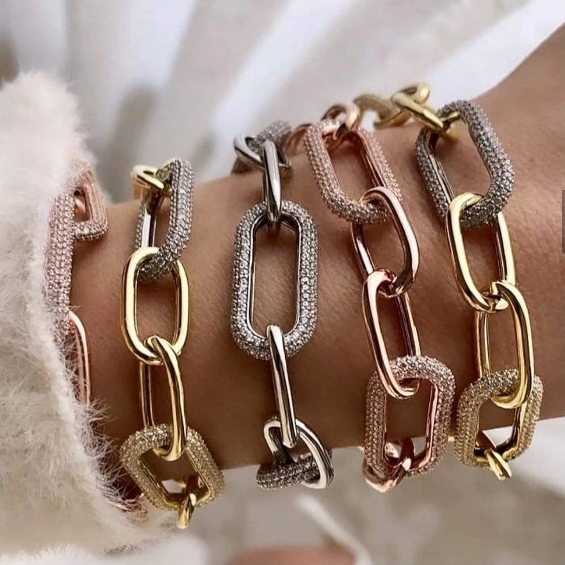 Bracelet Chaîne massive Scintillante en argent sterling Bracelet Chaîne Massive Scintillante En Argent Sterling -Mathieu Blan Chard Soldes mathieu blanchard bracelet chaine massive scintillante en argent sterling 30818559295655