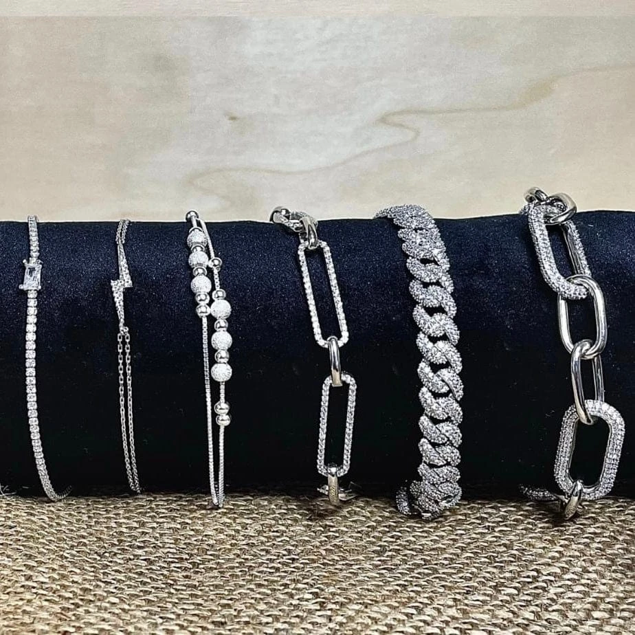 Bracelet Chaîne massive Scintillante en argent sterling Bracelet Chaîne Massive Scintillante En Argent Sterling -Mathieu Blan Chard Soldes mathieu blanchard bracelets bracelet chaine massive scintillante en argent sterling 36775675003128