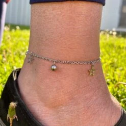 Devant -Mathieu Blan Chard Soldes mathieu blanchard bracelets de cheville bracelet de cheville etoiles en acier 37429936193784