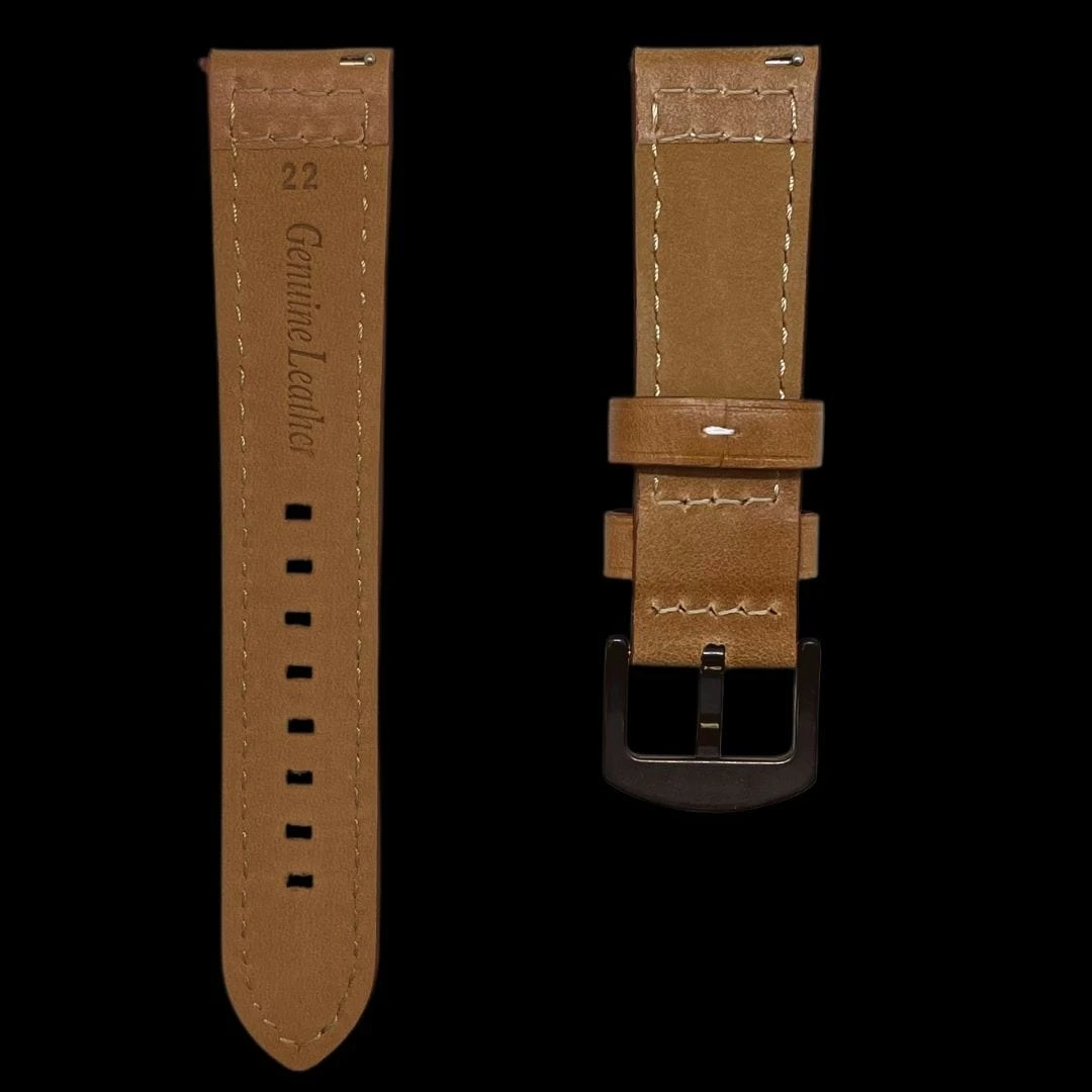 Bracelet de montre en cuir brun - attache rapide Bracelet De Montre En Cuir Brun - Attache Rapide -Mathieu Blan Chard Soldes mathieu blanchard bracelets de montre bracelet de montre en cuir brun attache rapide 38095331393784