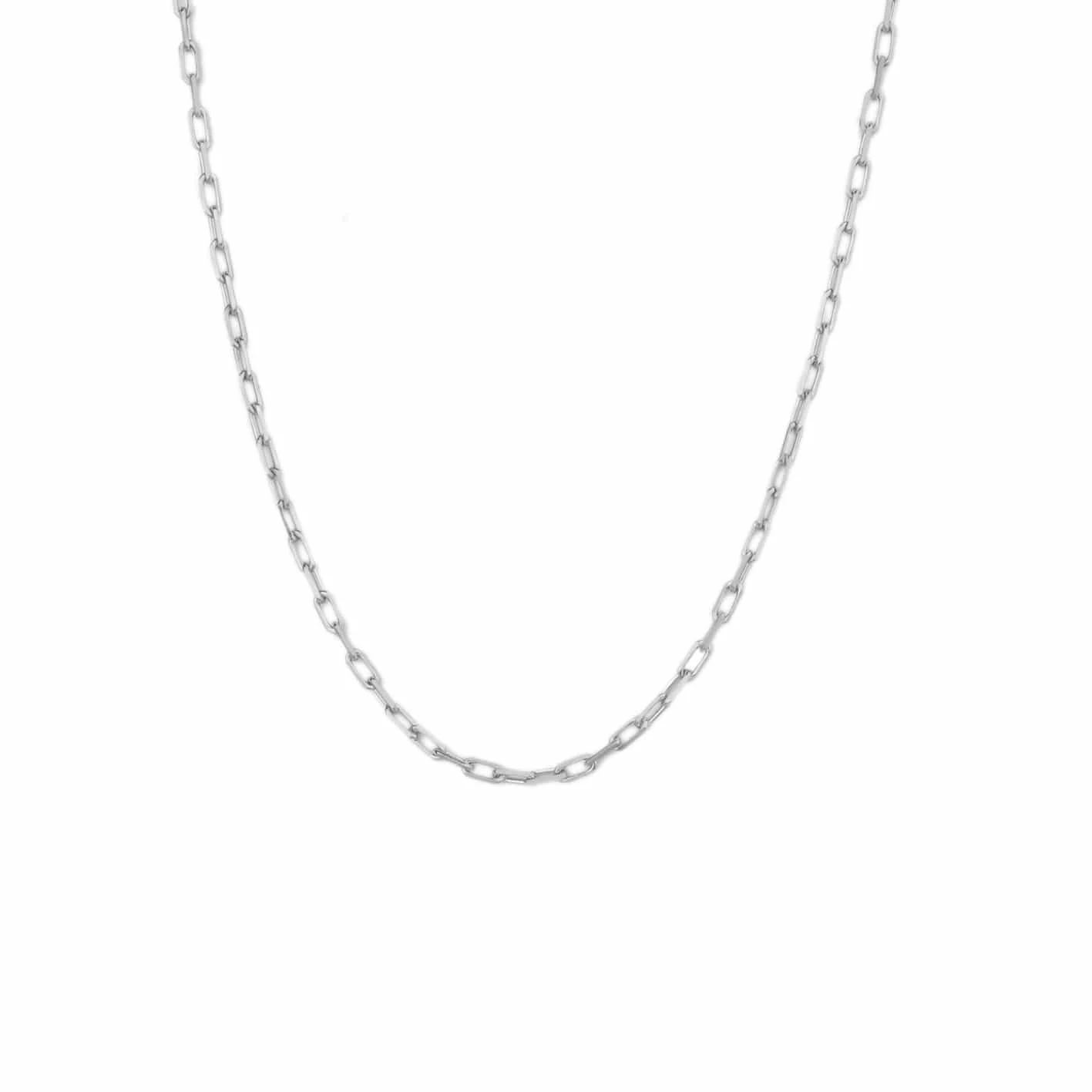 Chaîne minimaliste mailles rectangles en argent sterling Chaîne Minimaliste Mailles Rectangles En Argent Sterling -Mathieu Blan Chard Soldes mathieu blanchard chaine argent 18 pouces chaine minimaliste mailles rectangles en argent sterling 30780212248743