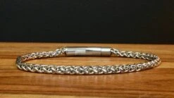 Chaîne Blé 4mm La Force En Acier -Mathieu Blan Chard Soldes mathieu blanchard chaine chaine ble 4mm la force en acier 20 pouces 39119719334136