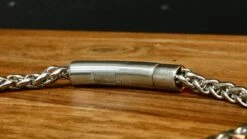 Chaîne Blé 4mm La Force En Acier -Mathieu Blan Chard Soldes mathieu blanchard chaine chaine ble 4mm la force en acier 20 pouces 39119719792888