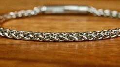 Chaîne Blé 4mm La Force En Acier -Mathieu Blan Chard Soldes mathieu blanchard chaine chaine ble 4mm la force en acier 20 pouces 39119720382712