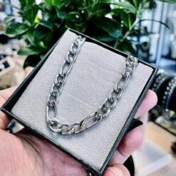 Chaîne Figaro La Force En Acier 10 Chaîne Figaro La Force En Acier -Mathieu Blan Chard Soldes mathieu blanchard chaine chaine figaro la force en acier 39143347028216